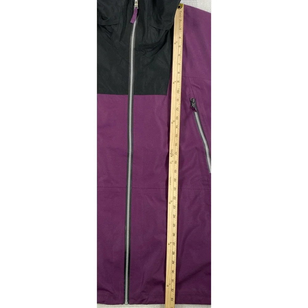 The‎ North Face Ceptor Hooded Jacket Men's XL Purple Black Ski Snowboard
